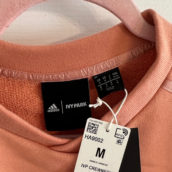 Adidas unisex Peach Sweatshirt - Picture 3 of 7